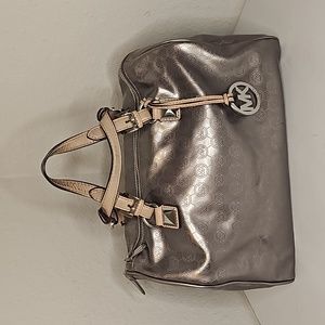 Authentic Michael Kors Monogram Duffle